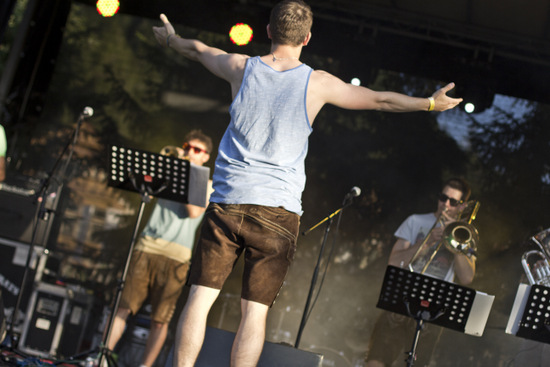 sBlechgereaschtl beim LangisKlong 2014