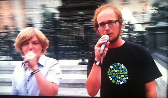 HMBC trgt dieHITTE-Shirt bei Auftritt in Graz